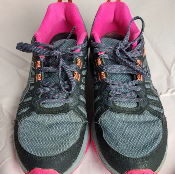 Asics Womens Gel Venture Sz 8 1012A477 Gray Running Shoes Sneakers Gym Athletic - Picture 7 of 10